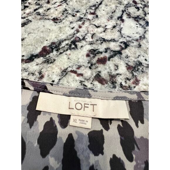 Ann Taylor LOFT top size XL sleeveless - Picture 7 of 8